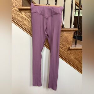 Aeropostale Purple Track Pants Sleek Stretchy Joggers NWT. SMALL